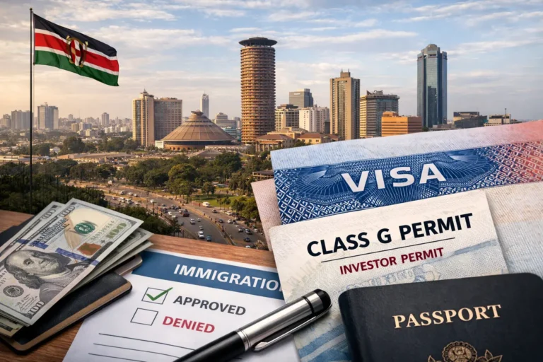 Minimum Investment Required for Class G Permit in Kenya