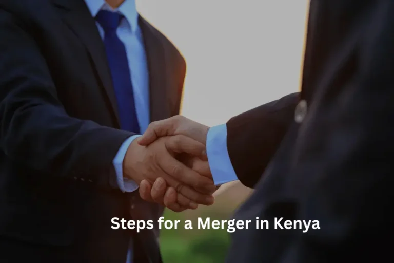 Steps for a Merger in Kenya