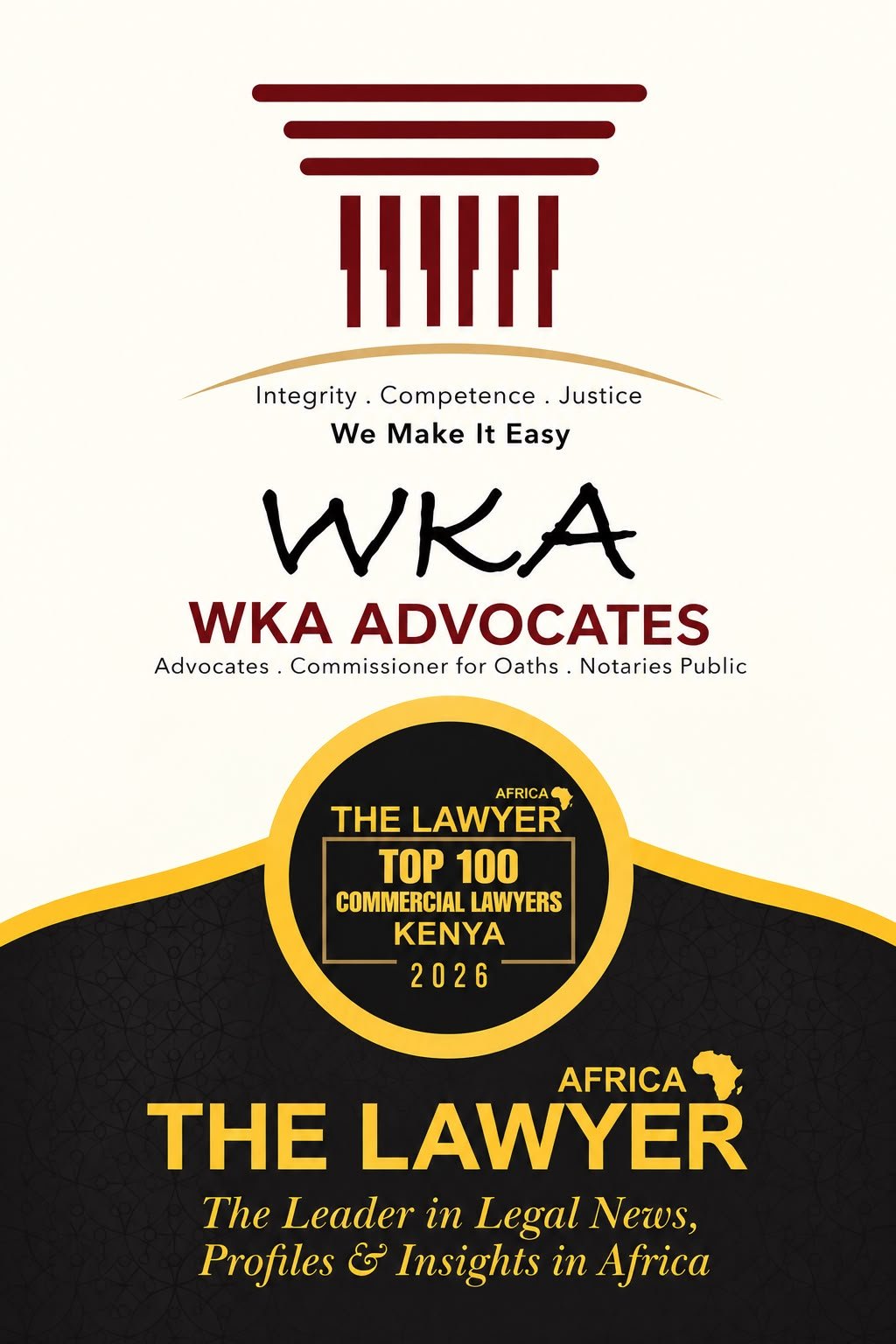 William Karoki Top 100 Commercial Lawyers